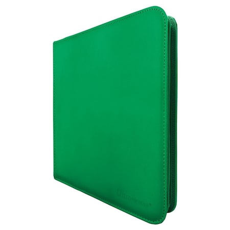 Coolcrafts 12-Pocket PRO Zippered Vivid Binder, Green CO3298053